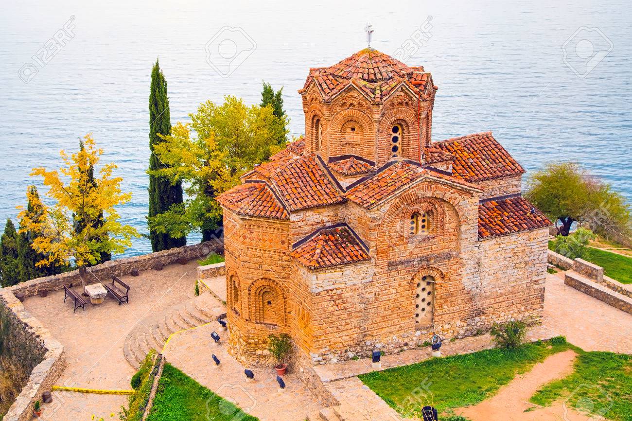 Sveti Jovan Kaneo Church on Lake Ohrid